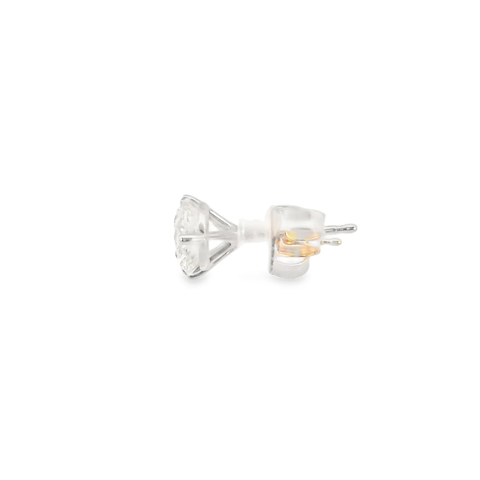 1.80 CT Diamond Solitaire Earrings - Image 4