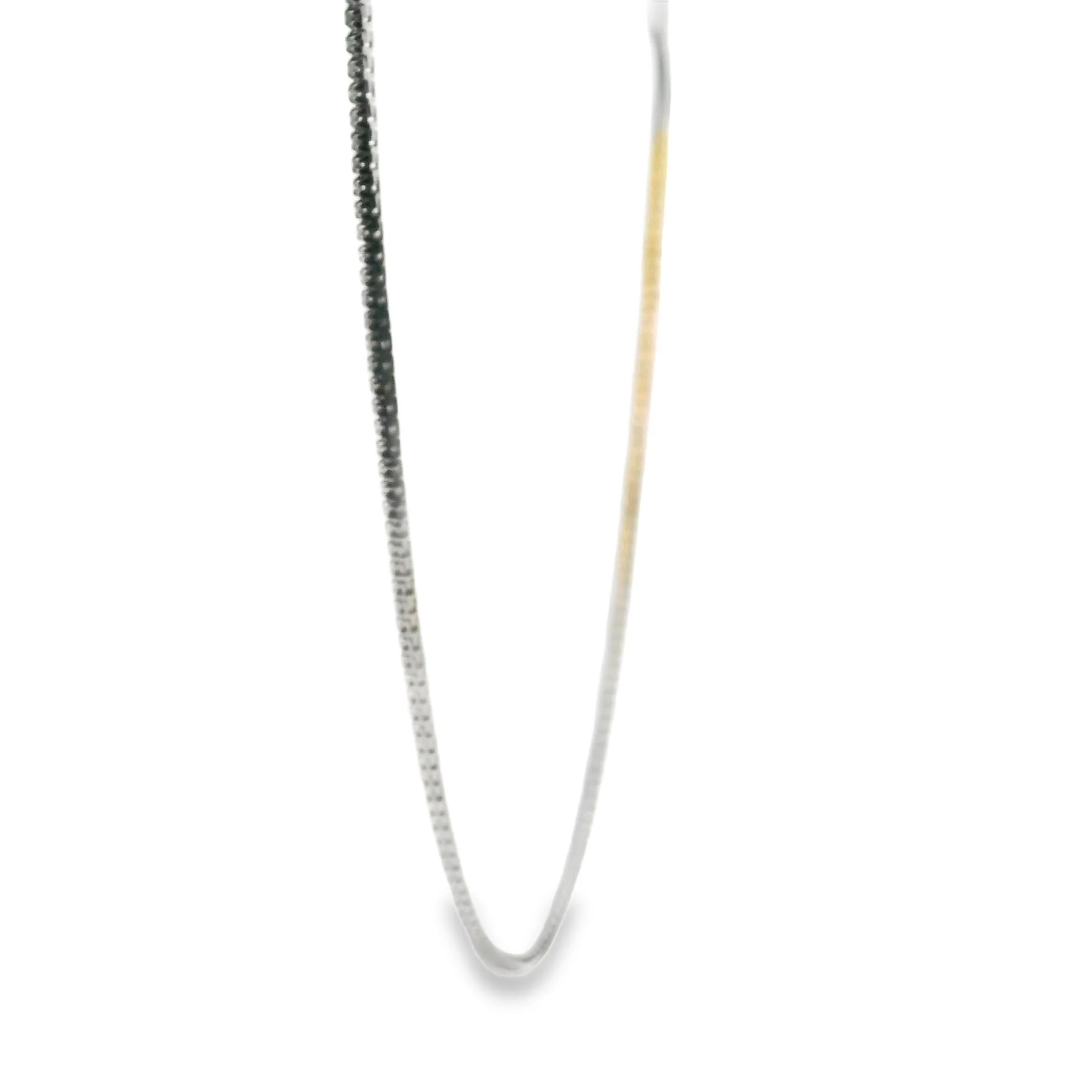1.80 CT Diamonds Tennis Necklace - Image 3