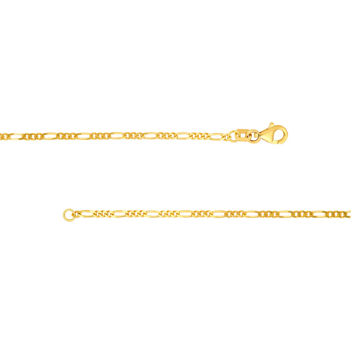 1.90MM Figaro Bracelet - Image 2