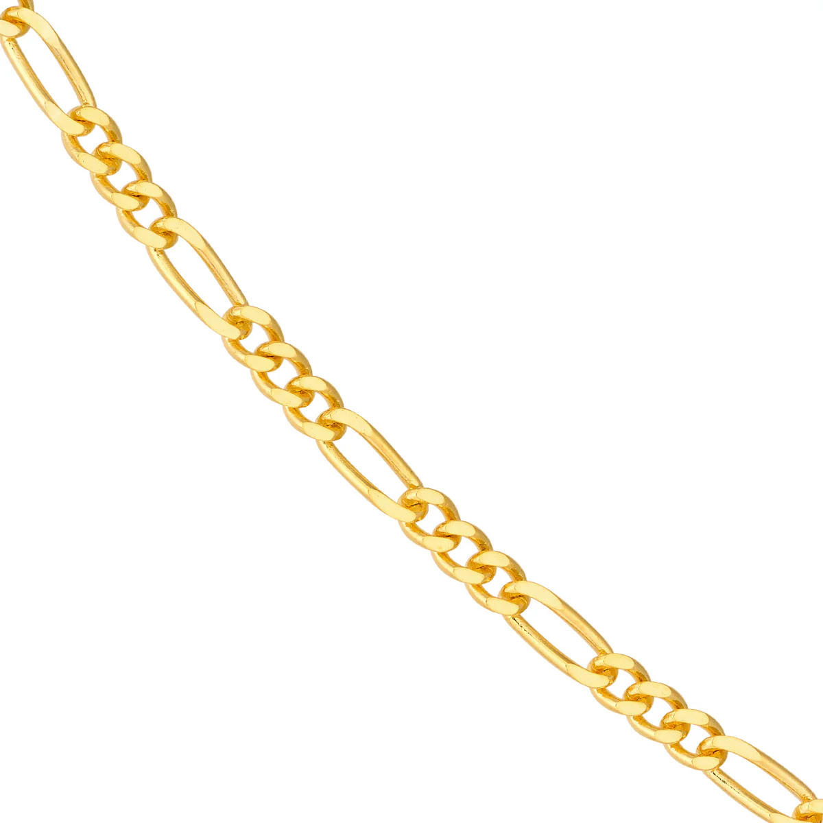 1.90MM Figaro Bracelet - Image 3