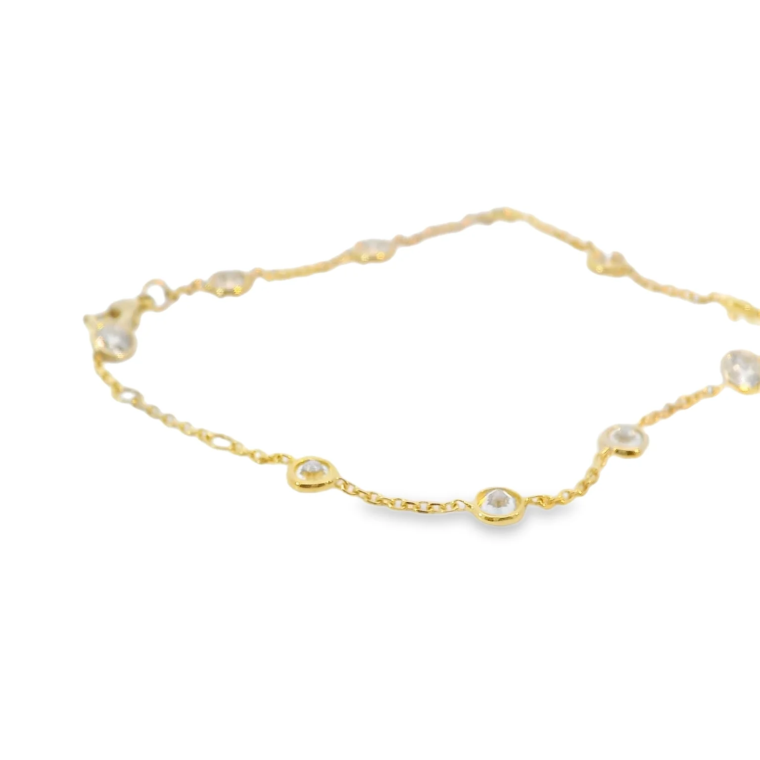 1 CT Lab Grown Diamond Station Bracelet - Image 3