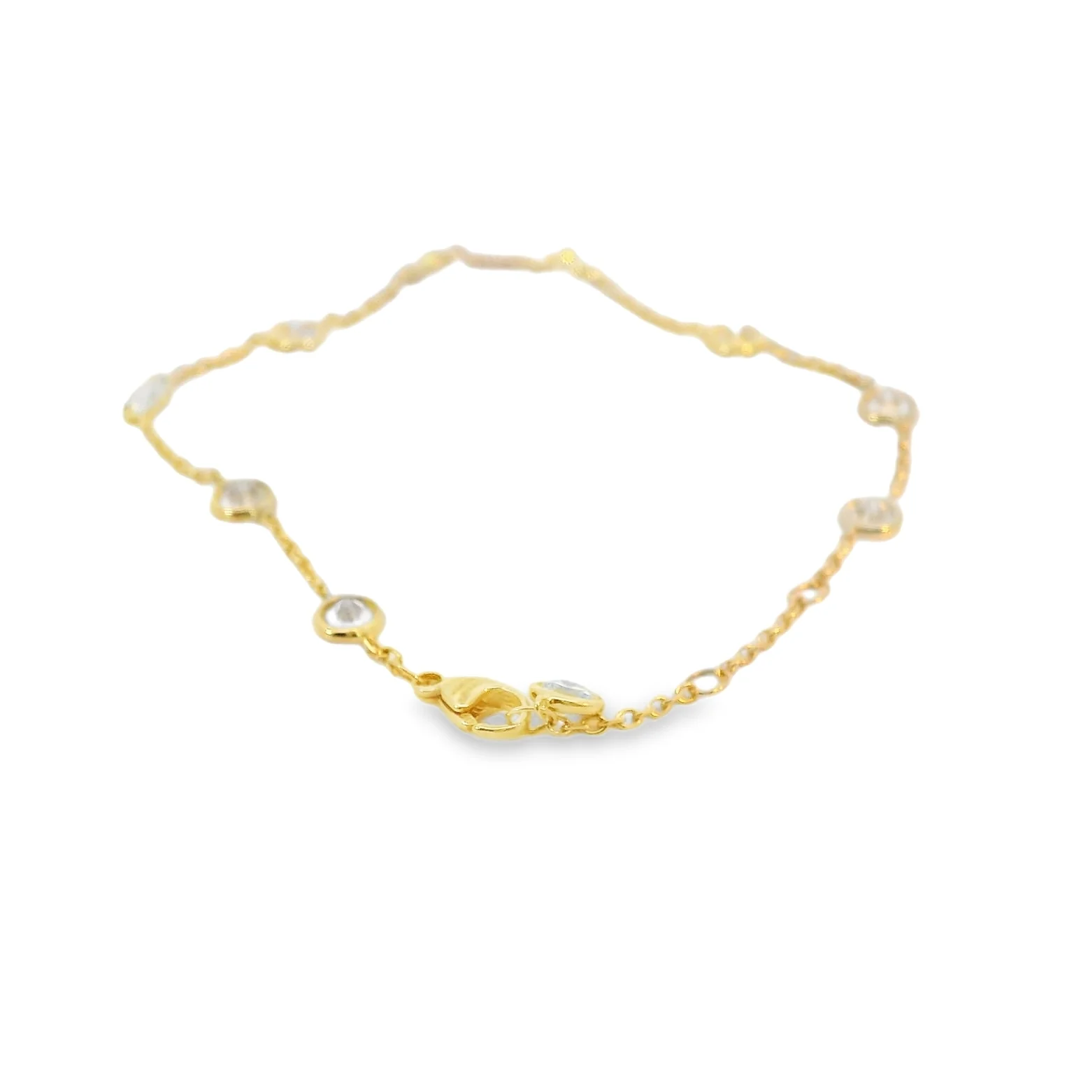 1 CT Lab Grown Diamond Station Bracelet - Image 4