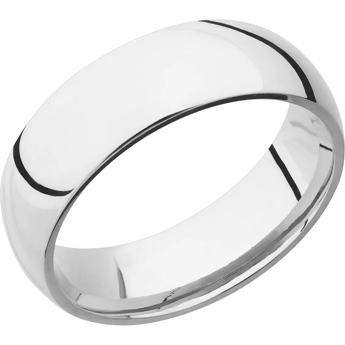 10K White Gold + Polish Finish - Image 2