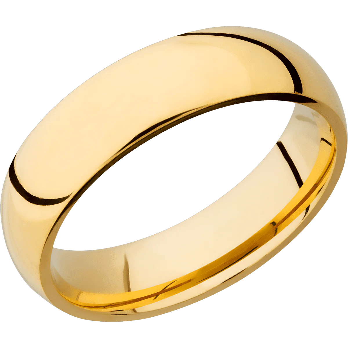 18K Yellow Gold + Polish Finish - Image 2