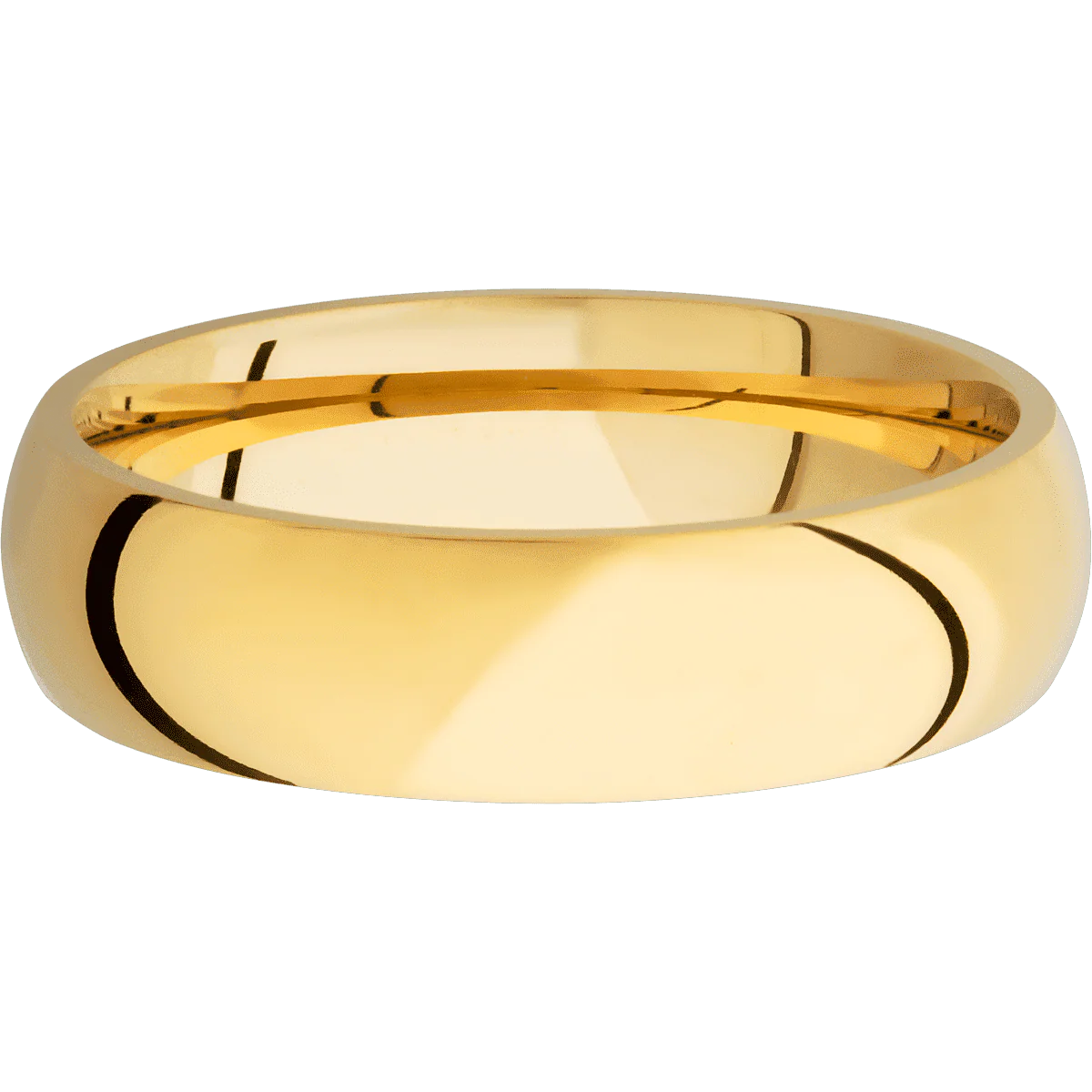 18K Yellow Gold + Polish Finish - Image 3