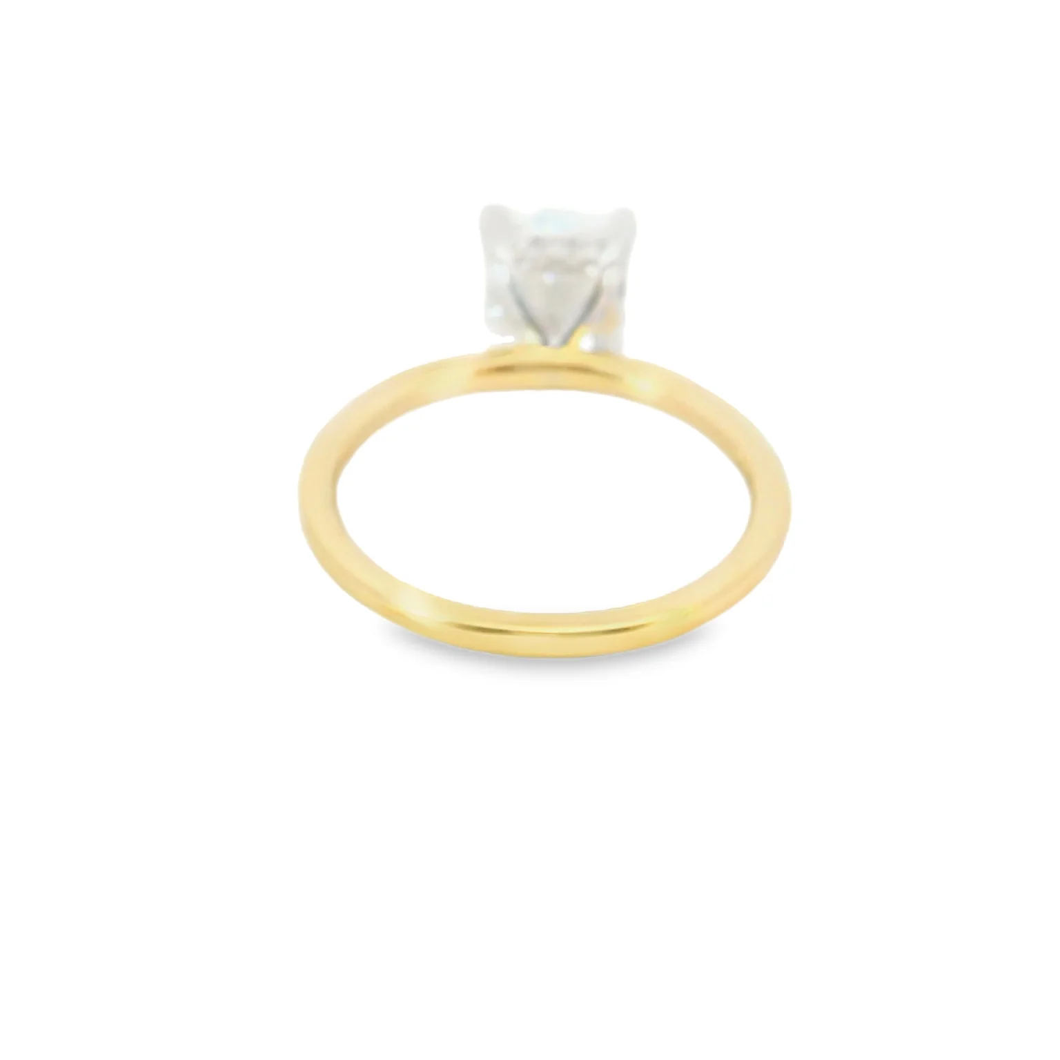 2.00 CT. Radiant Lab Grown Diamond Engagement Ring - Image 3