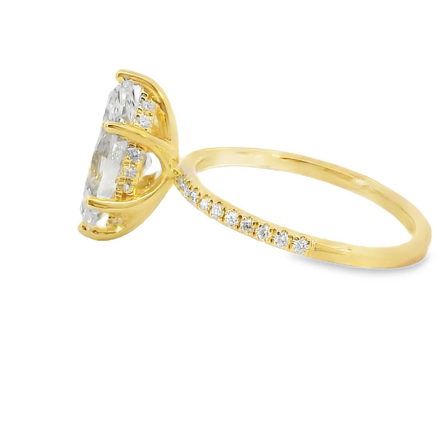 2.5 CT Lab Grown Engagement Ring - Image 2