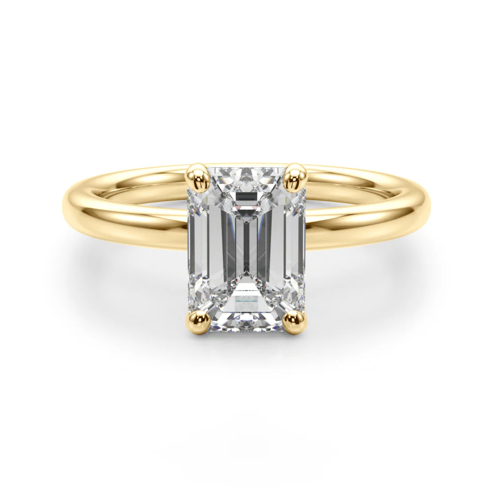 Lab Grown Solitaire Engagement Ring - Image 11
