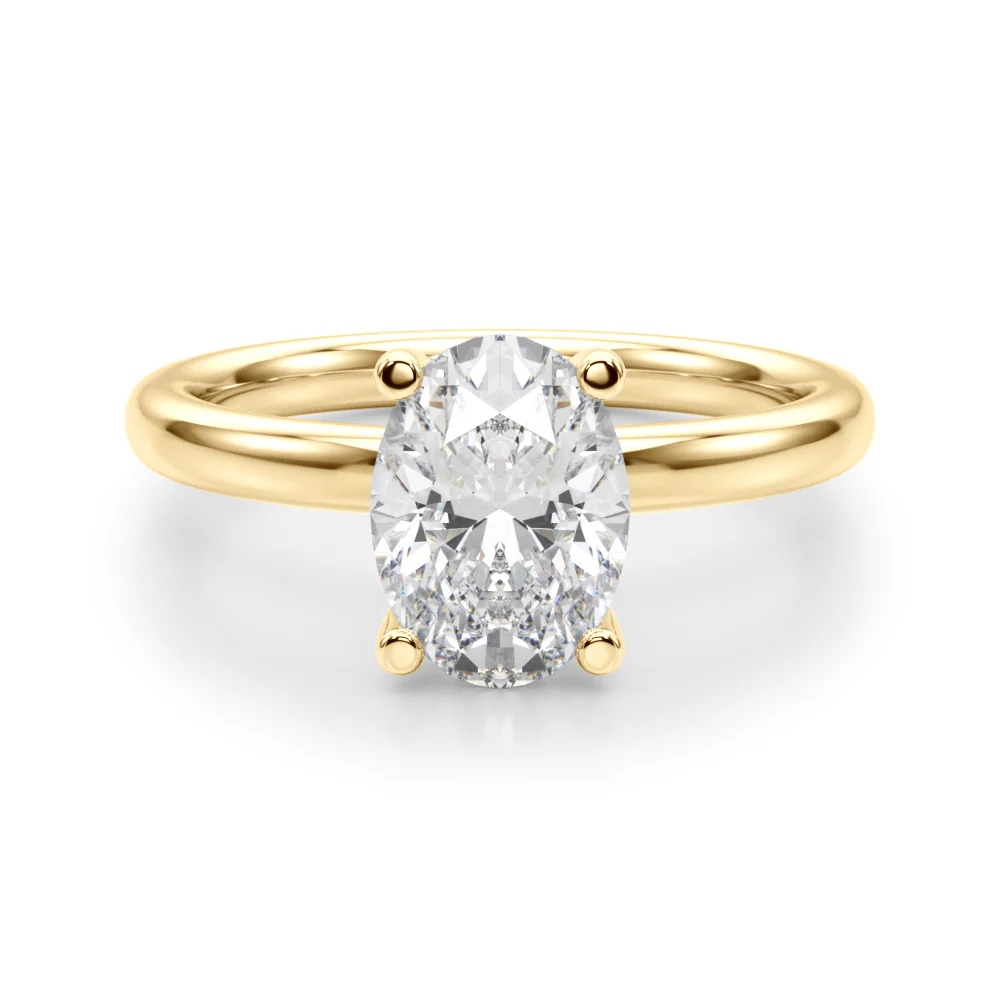 Lab Grown Solitaire Engagement Ring - Image 12