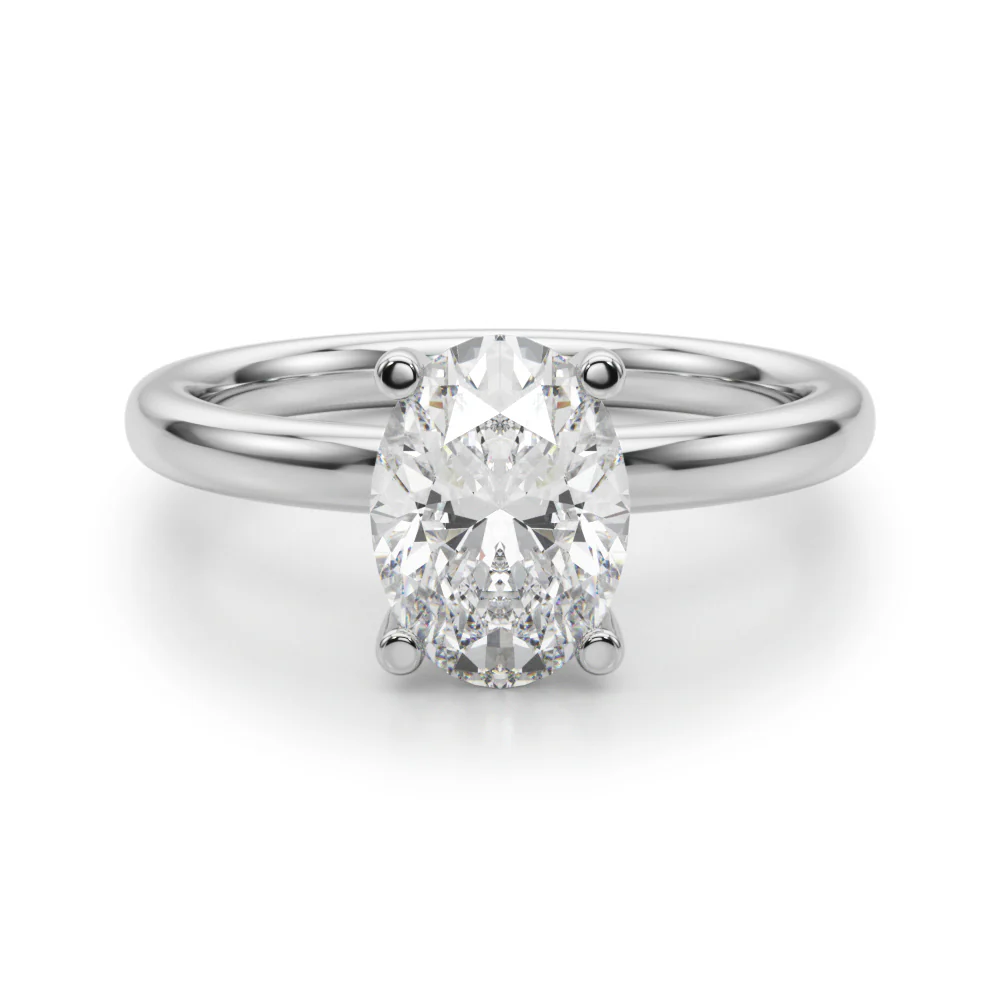 Lab Grown Solitaire Engagement Ring - Image 13