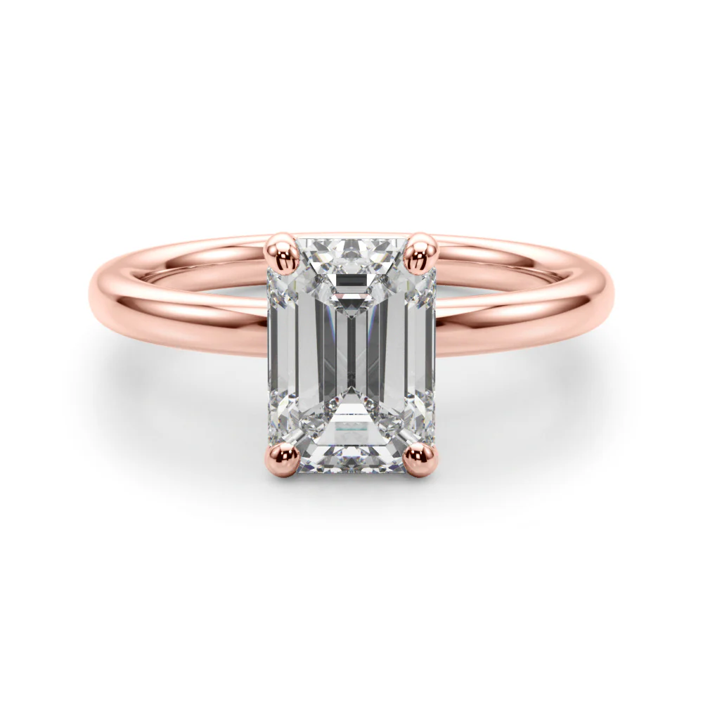 Lab Grown Solitaire Engagement Ring - Image 16
