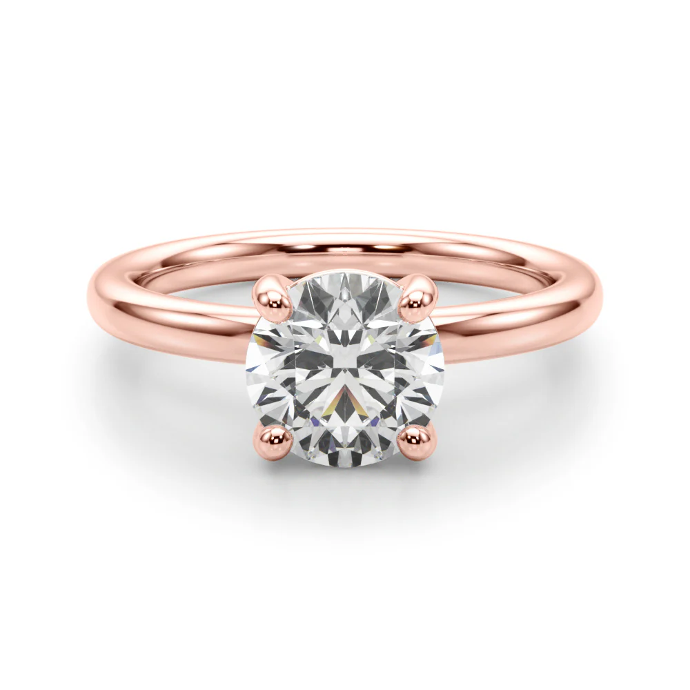 Lab Grown Solitaire Engagement Ring - Image 8