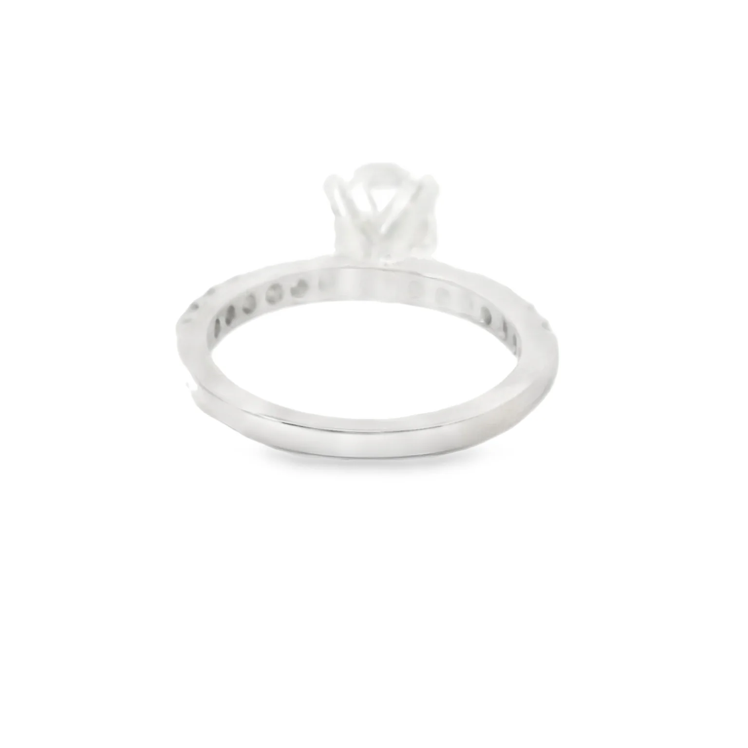 2 Carat Oval Lab Grown Engagement Ring - Image 3