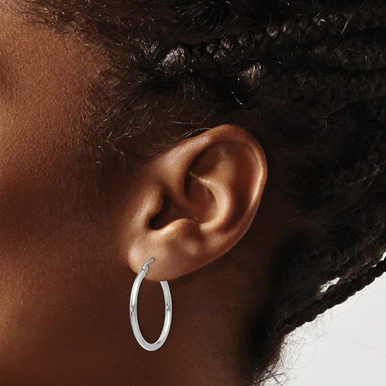 2 x 25 MM Hoops - Image 2