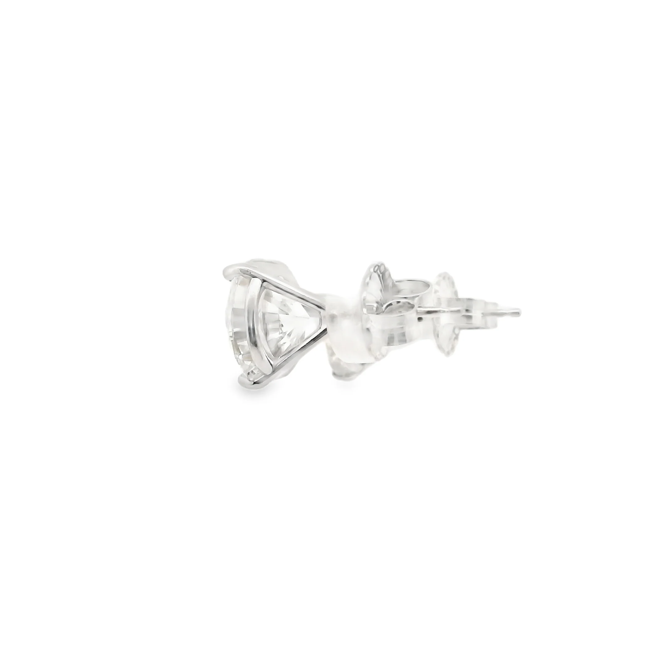6 ct tw Lab Grown Diamond Studs - Image 3