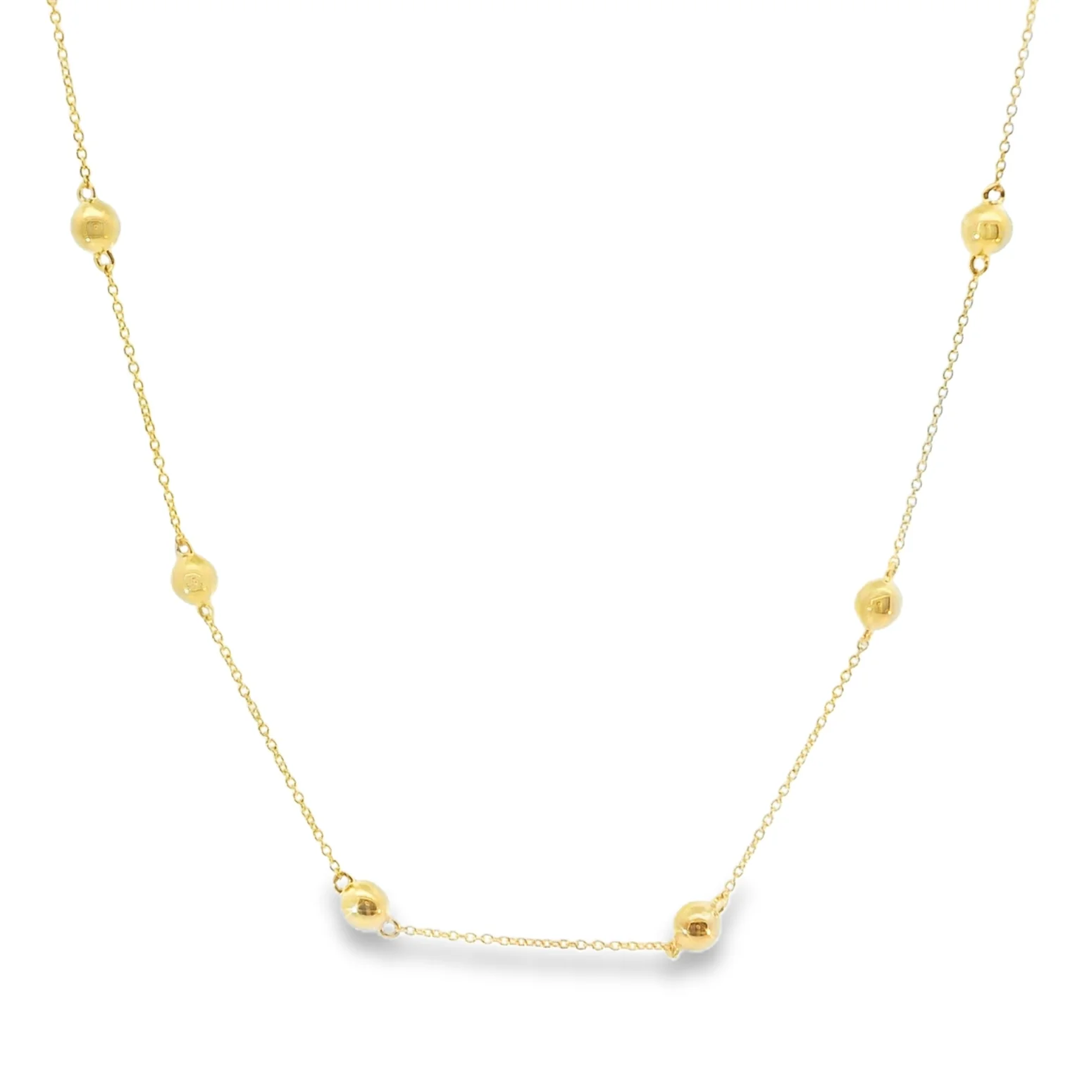 Beaded Station Necklace - Image 3