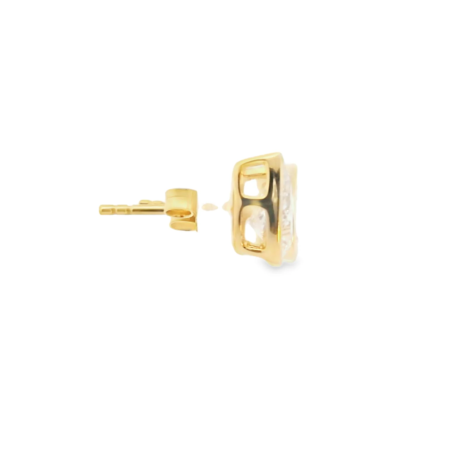 Bezel Set Lab Grown Diamond Solitaires - Image 2
