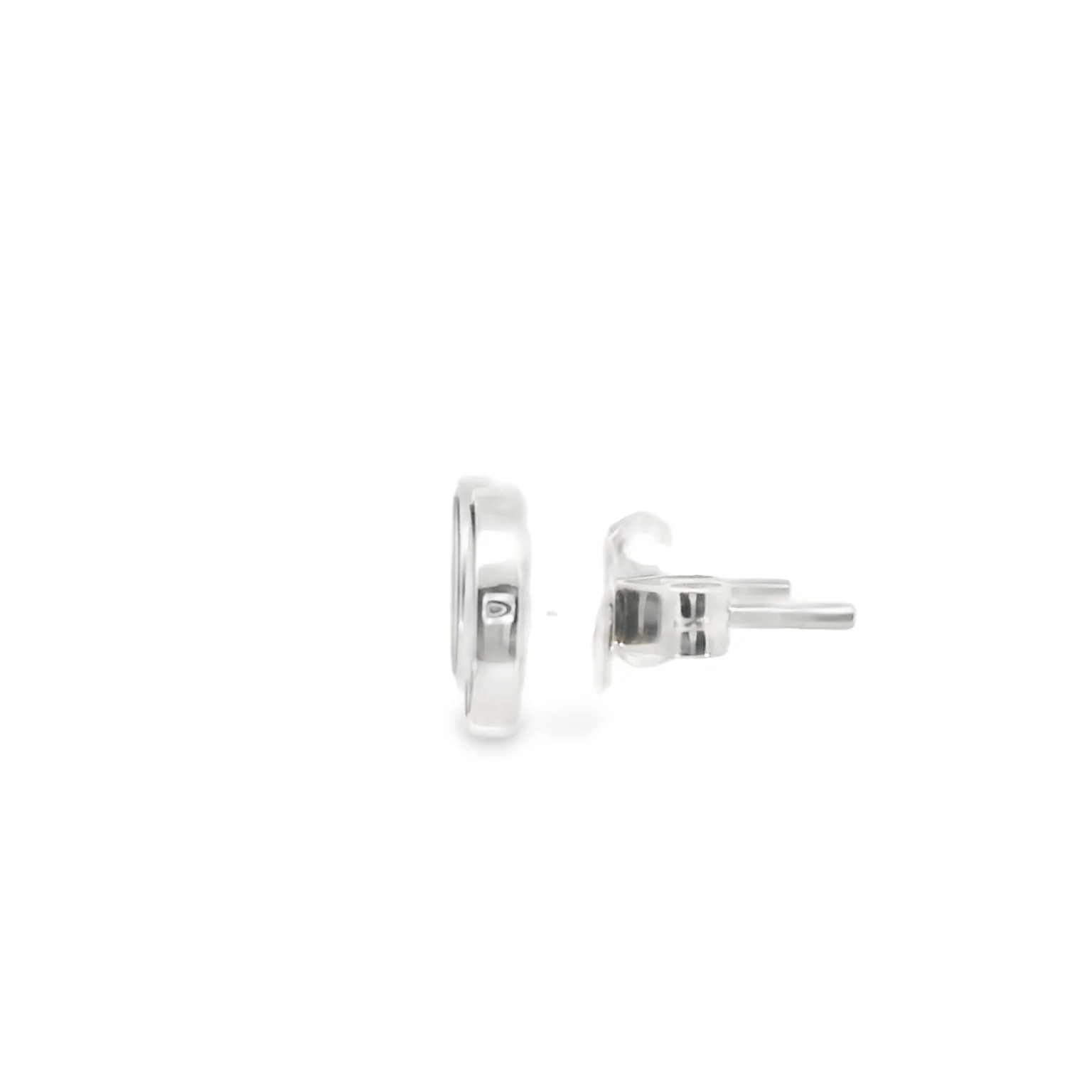 Black Agate and Diamond Studs - Image 2