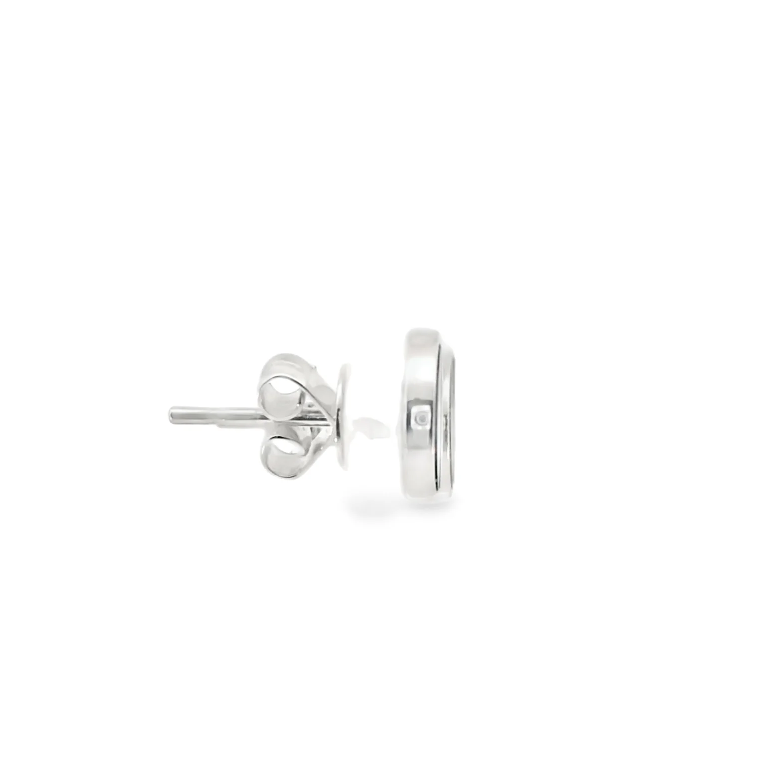 Black Agate and Diamond Studs - Image 4