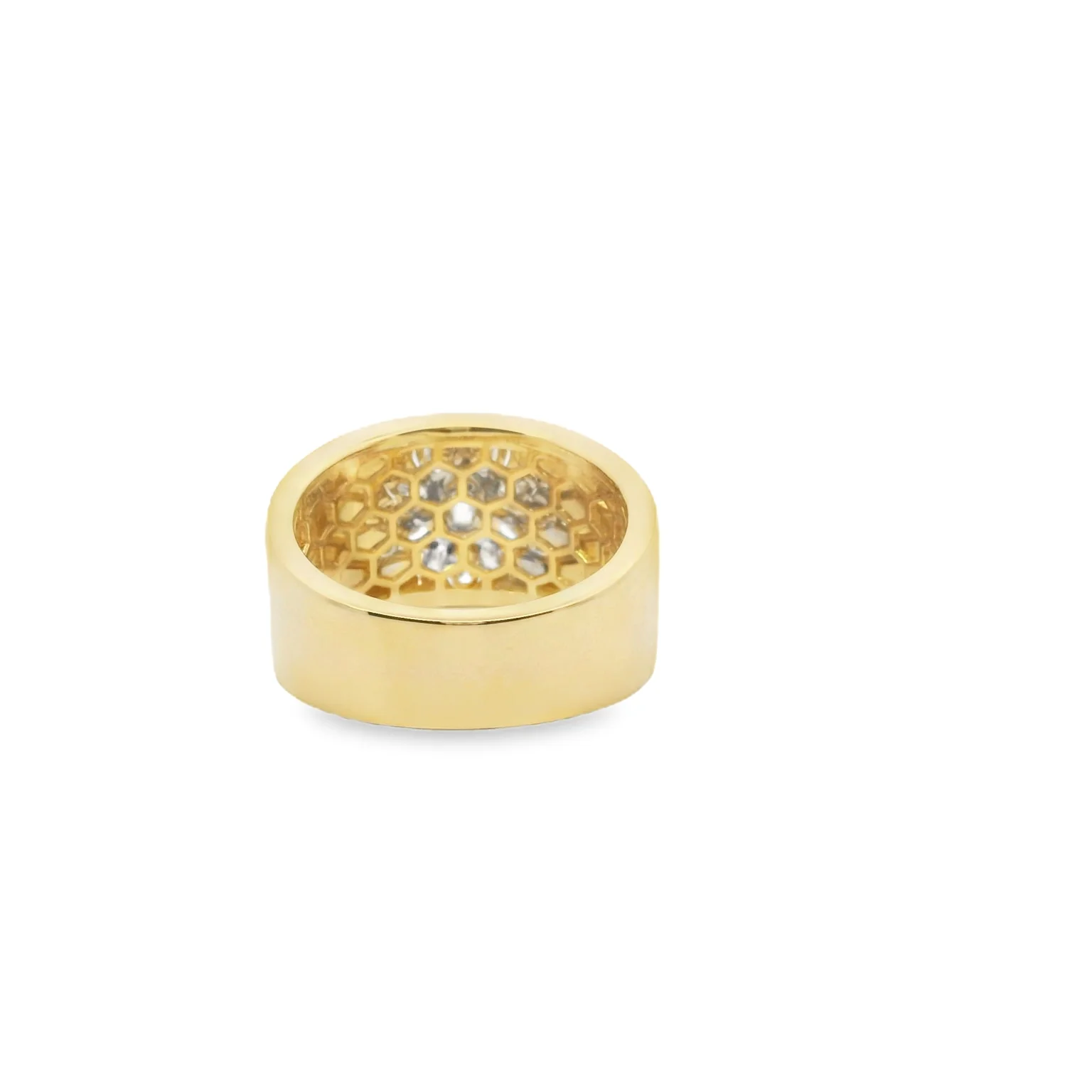 Cigar Band with Starburst Diamond Motif - Image 3