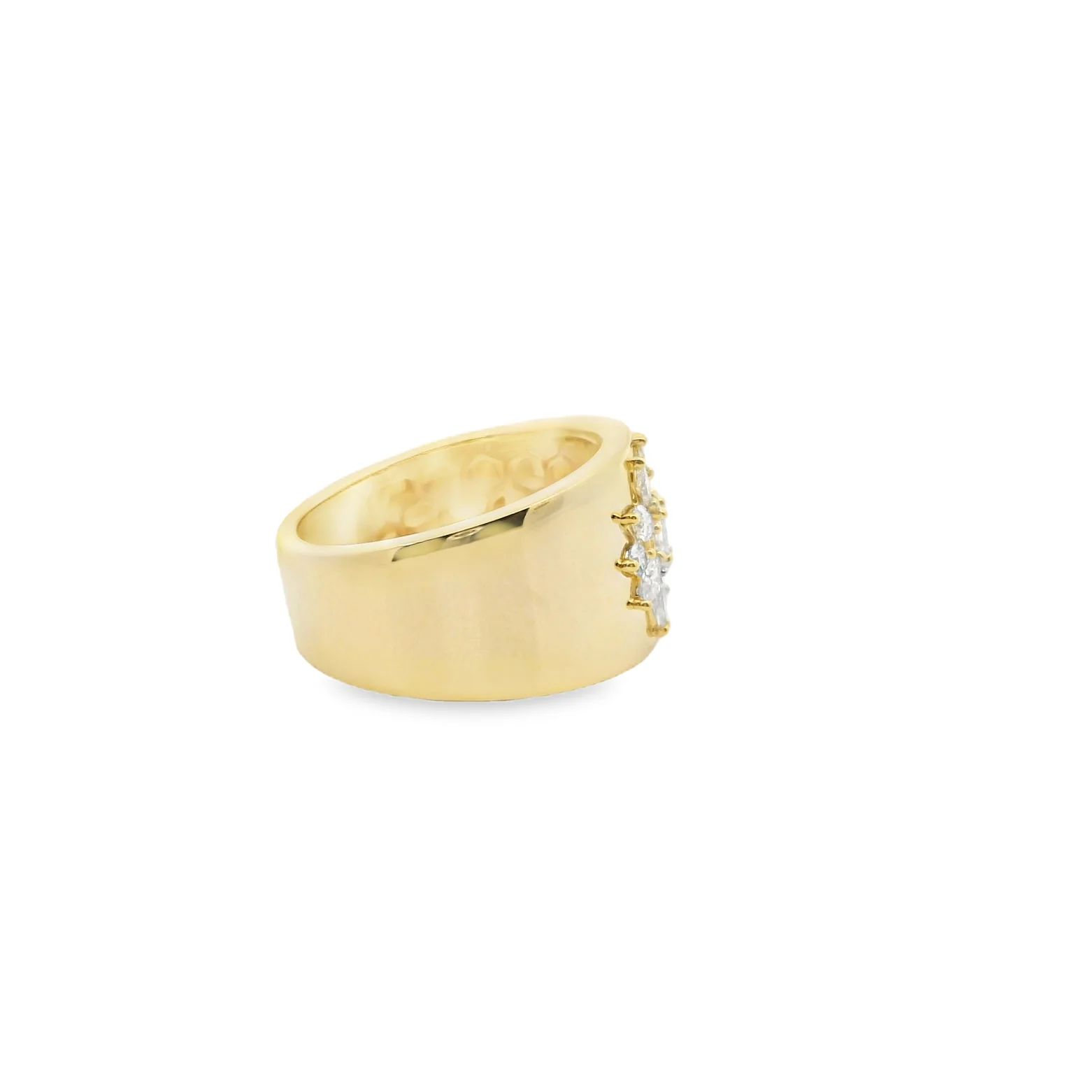 Cigar Band with Starburst Diamond Motif - Image 4