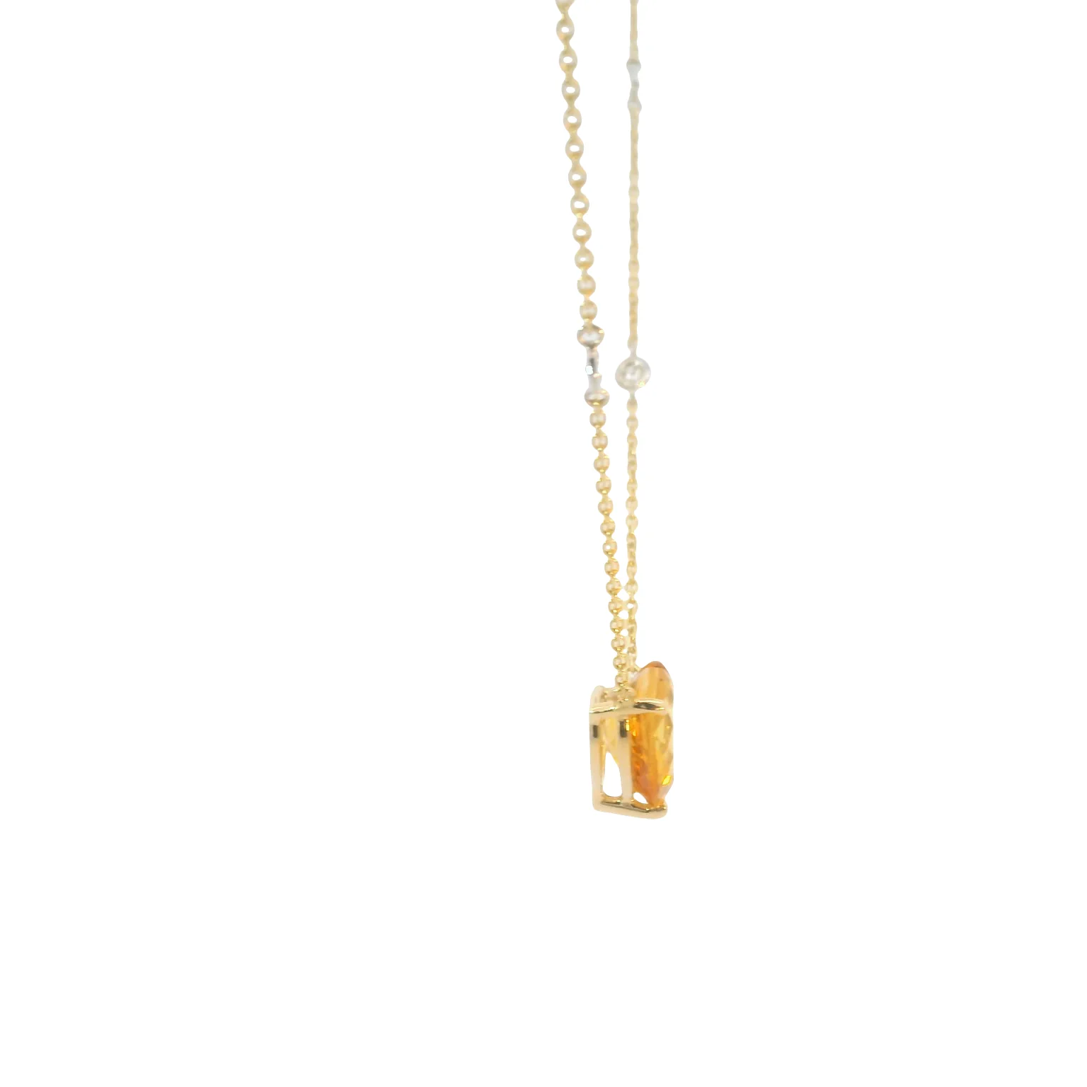 Citrine Heart Pendant - Image 4