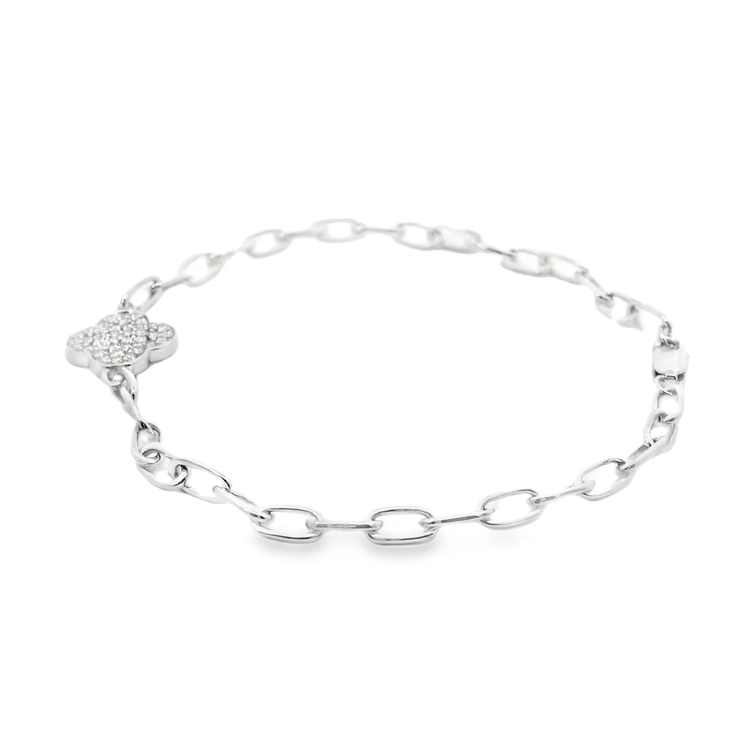 Clover Charm Bracelet - Image 2