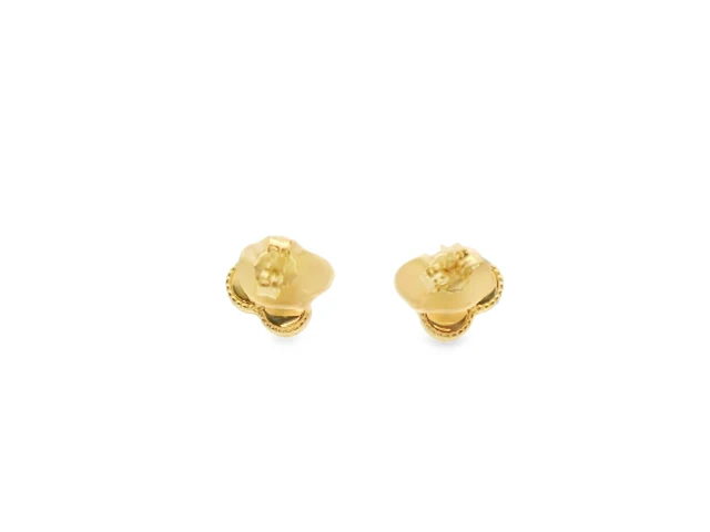 Clover Earrings in Onyx - Image 3