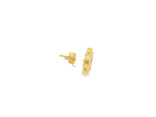 Clover Earrings in Onyx - Image 4