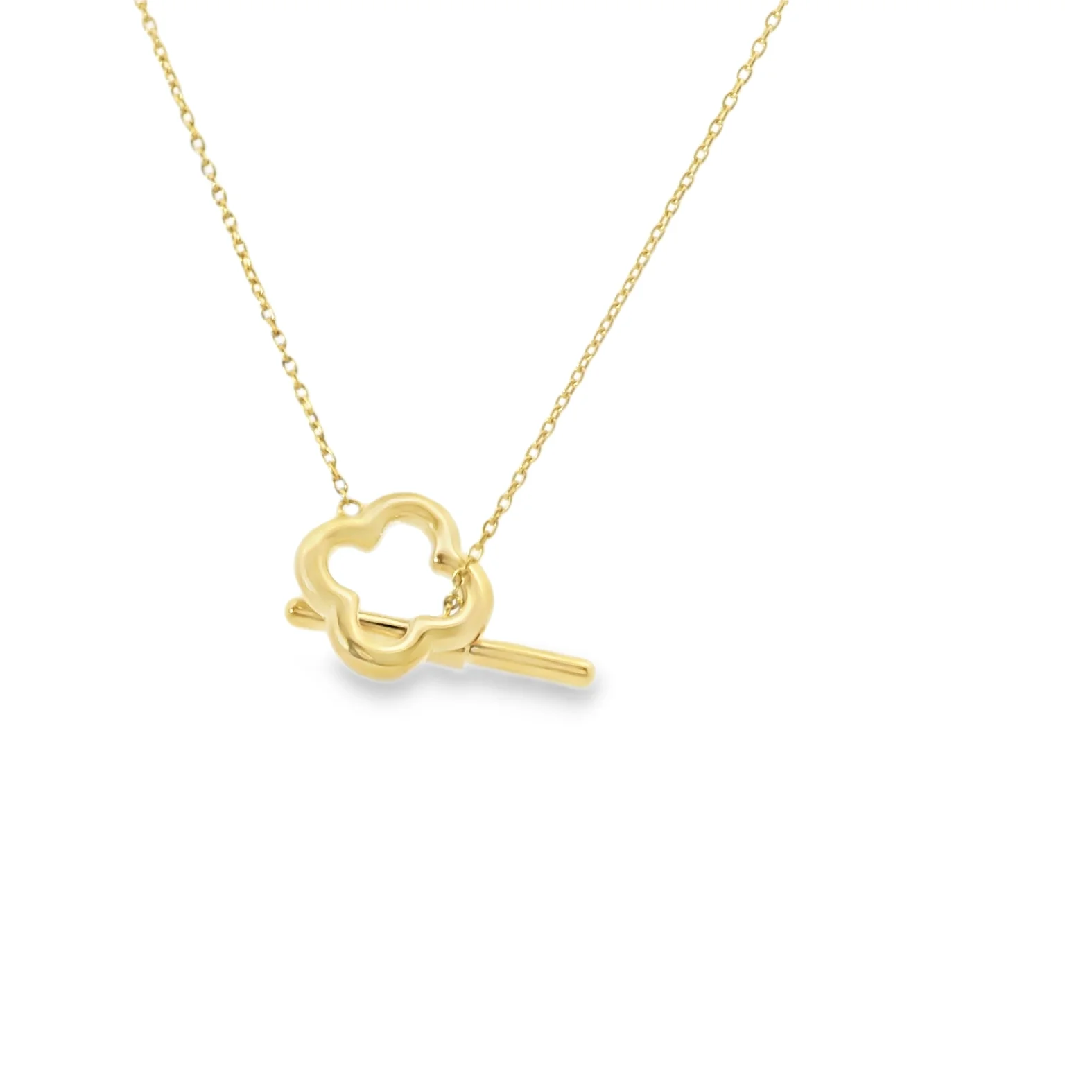 Clover Pendant with Toggle Closure - Image 3