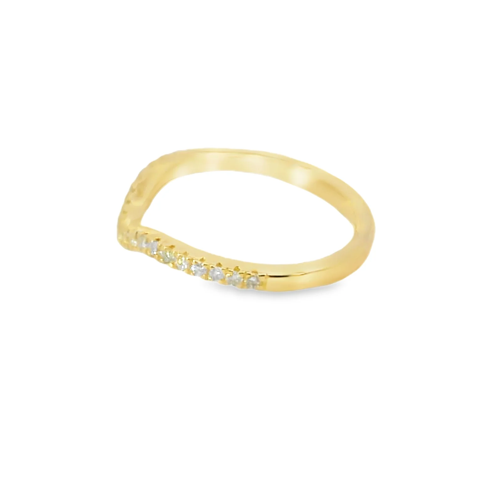 Contour Lab Grown Diamond Band - Image 2