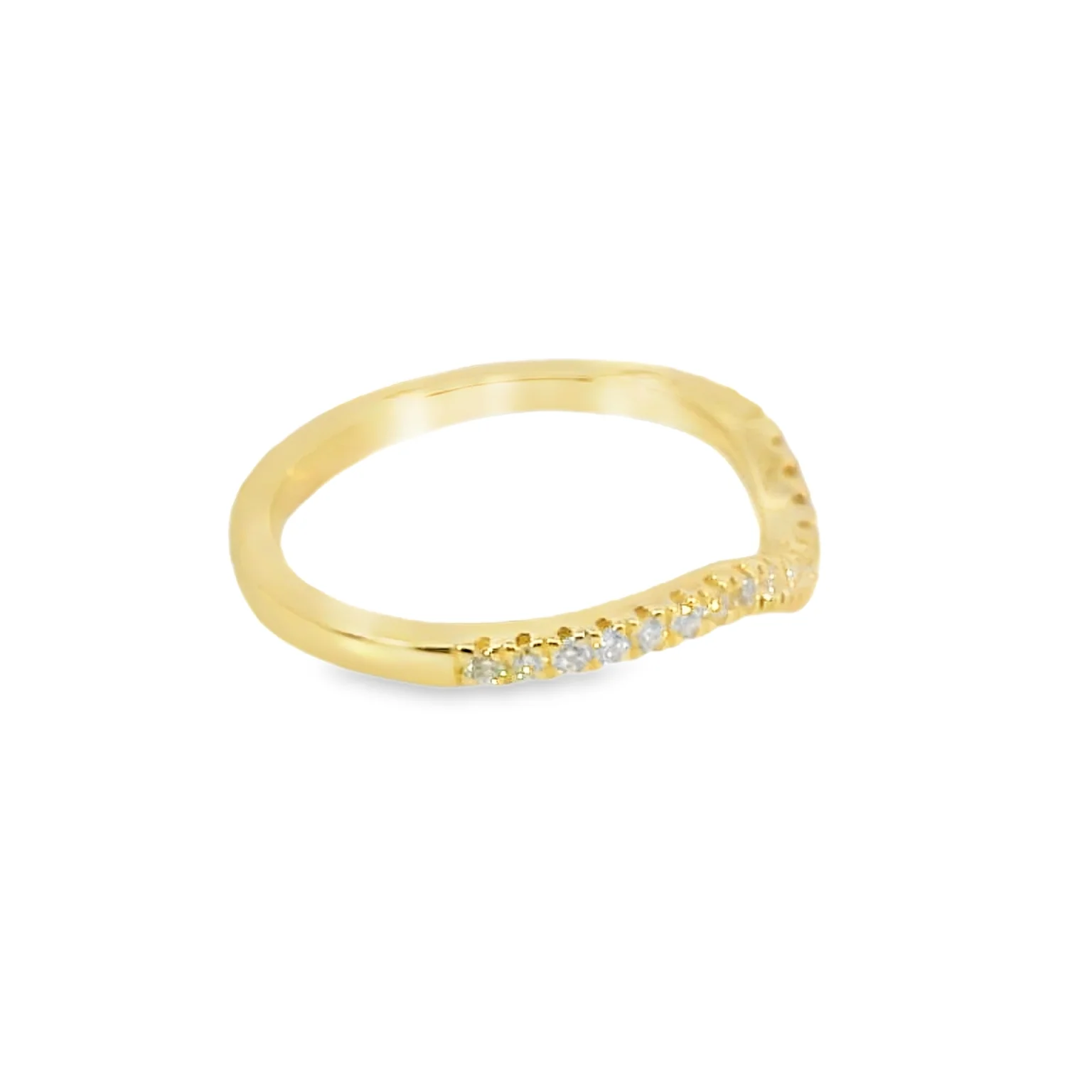 Contour Lab Grown Diamond Band - Image 4