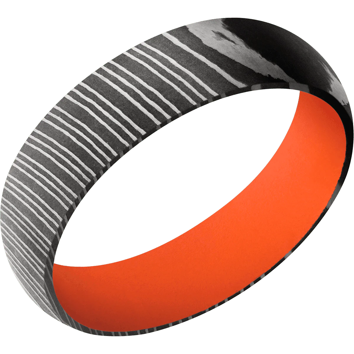 Damascus + Acid Finish + Hunter Orange - Image 2