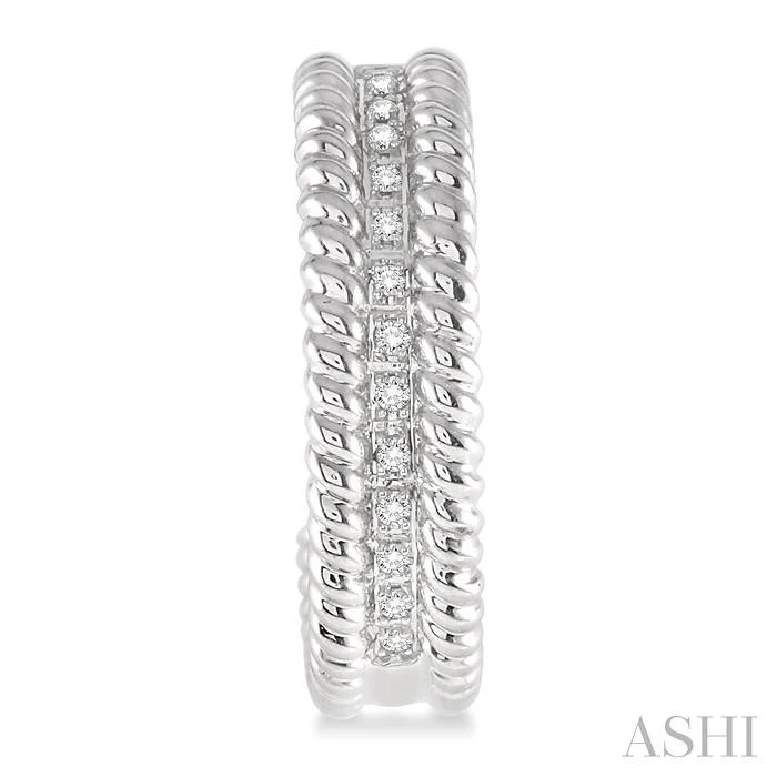 Diamond and Beadwork Huggies - Image 3
