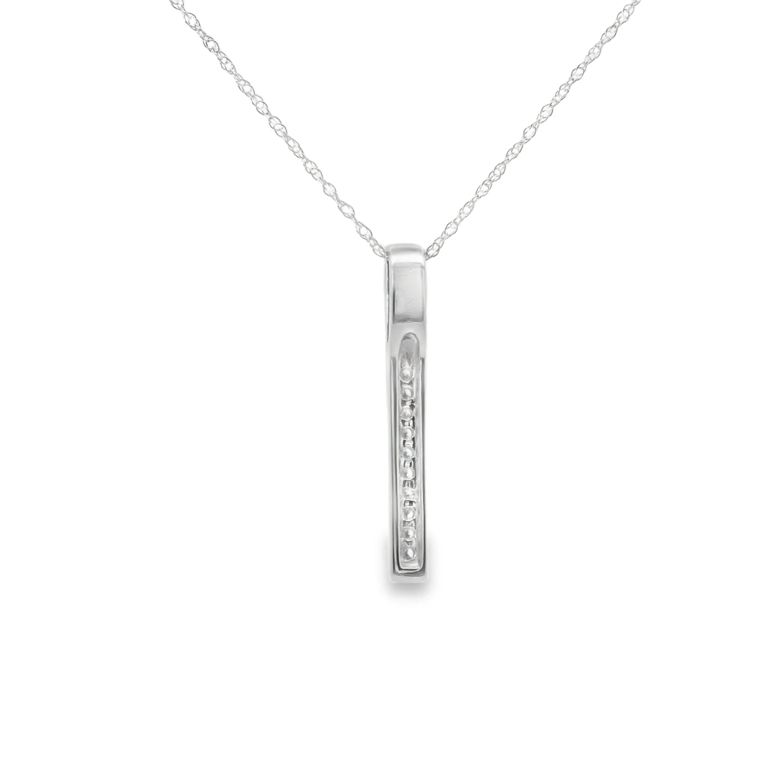 Diamond Bar Pendant - Image 3