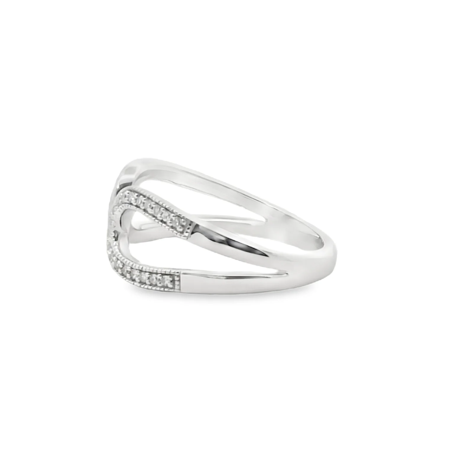 Diamond Buckle Ring - Image 2