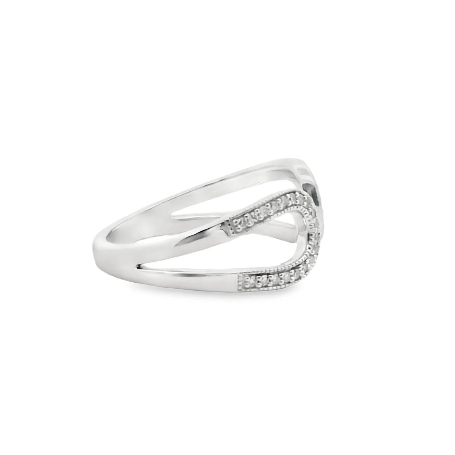 Diamond Buckle Ring - Image 4
