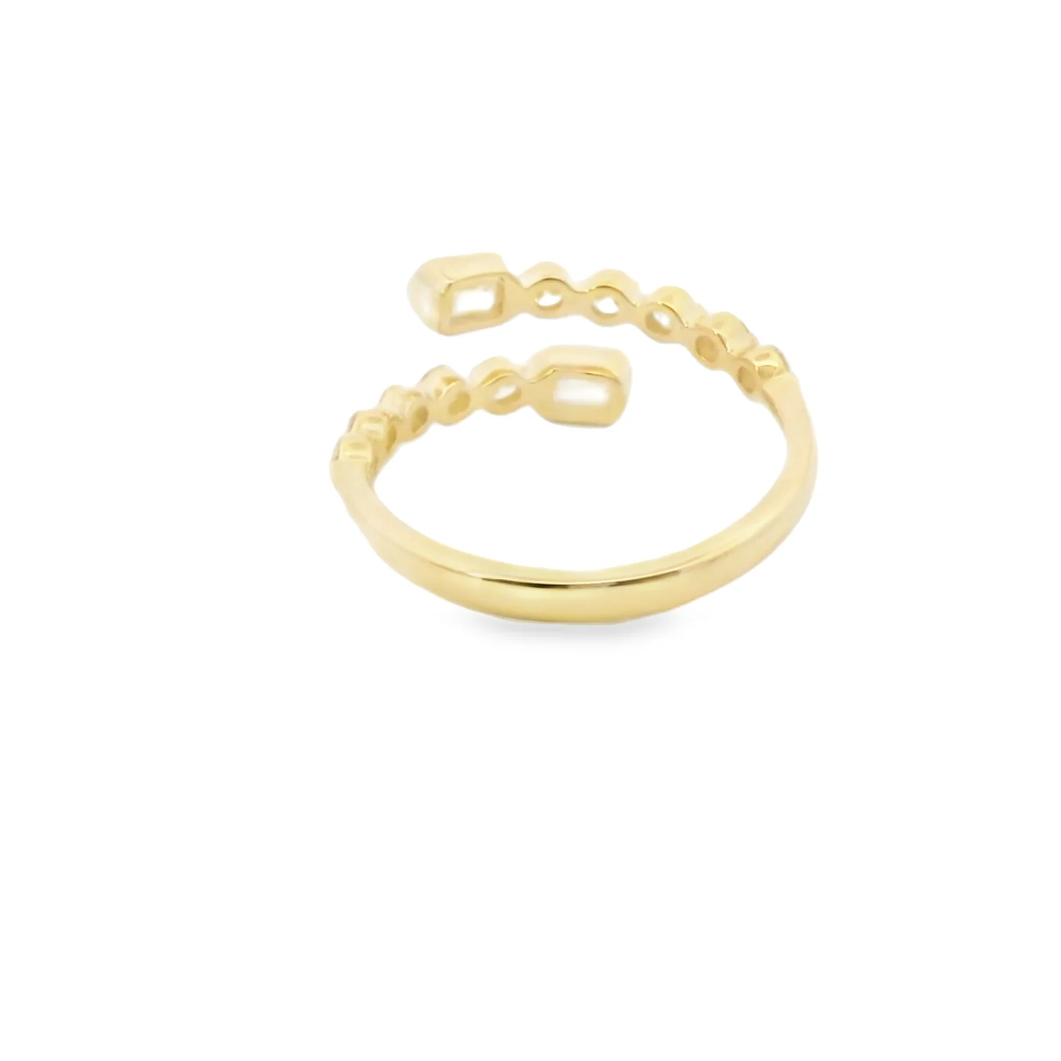Diamond Bypass Ring - Image 3