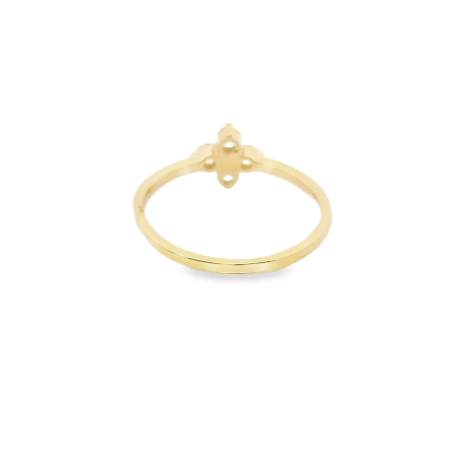 Diamond Clover Ring - Image 3