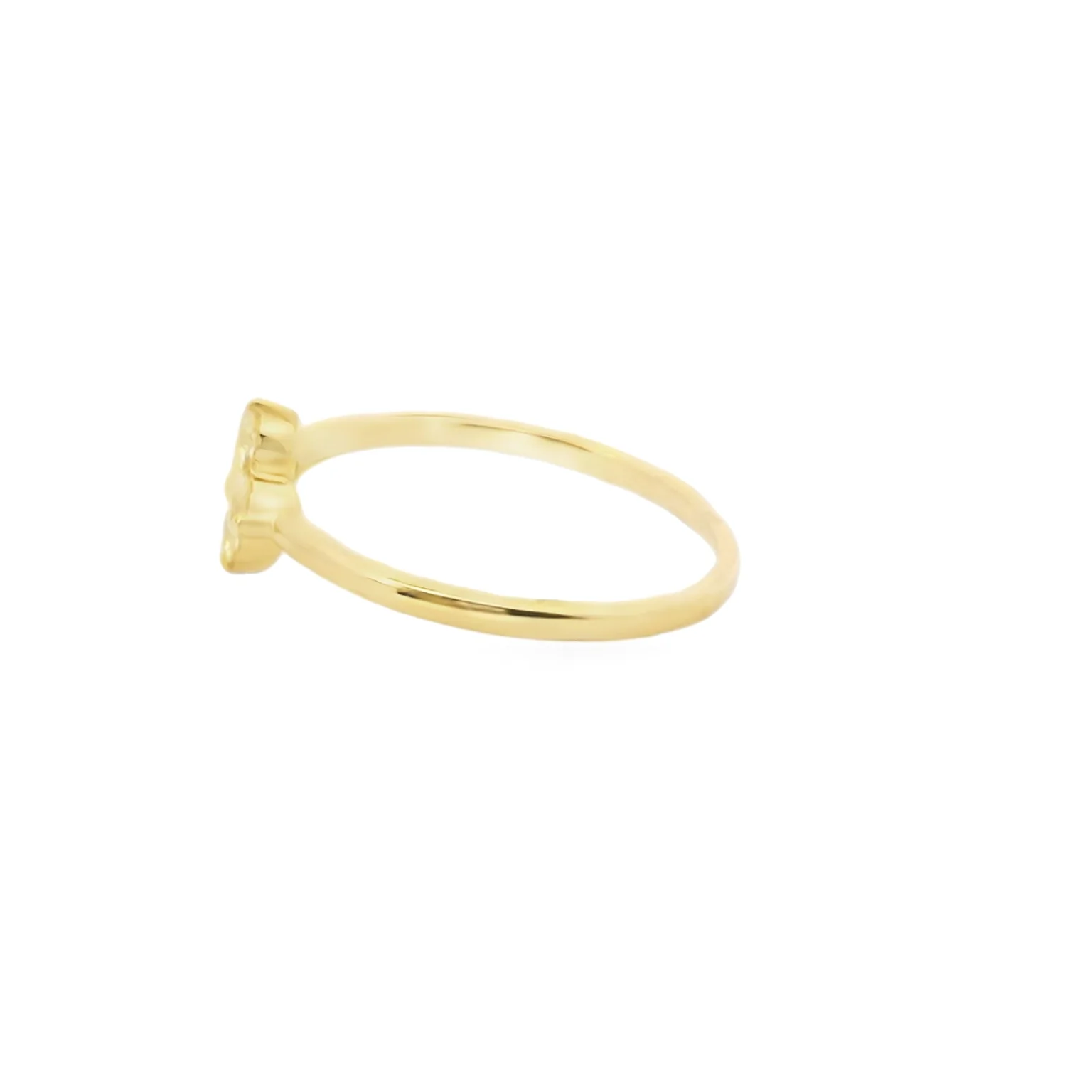 Diamond Clover Ring - Image 4