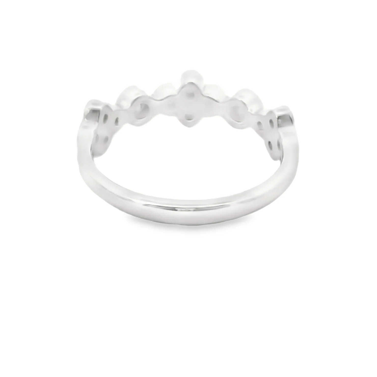 Diamond Clover Vintage Inspired Ring - Image 3