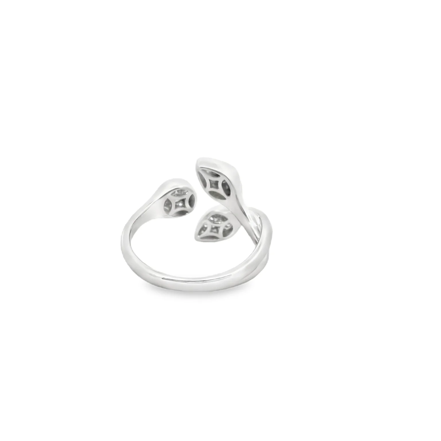 Diamond Cluster Vine Ring - Image 3