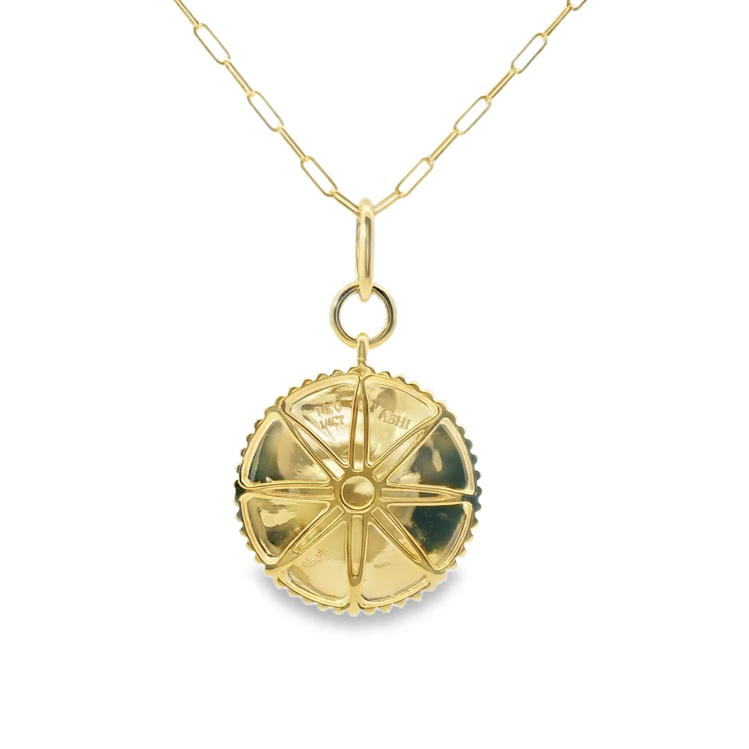 Diamond Medallion Pendant - Image 3