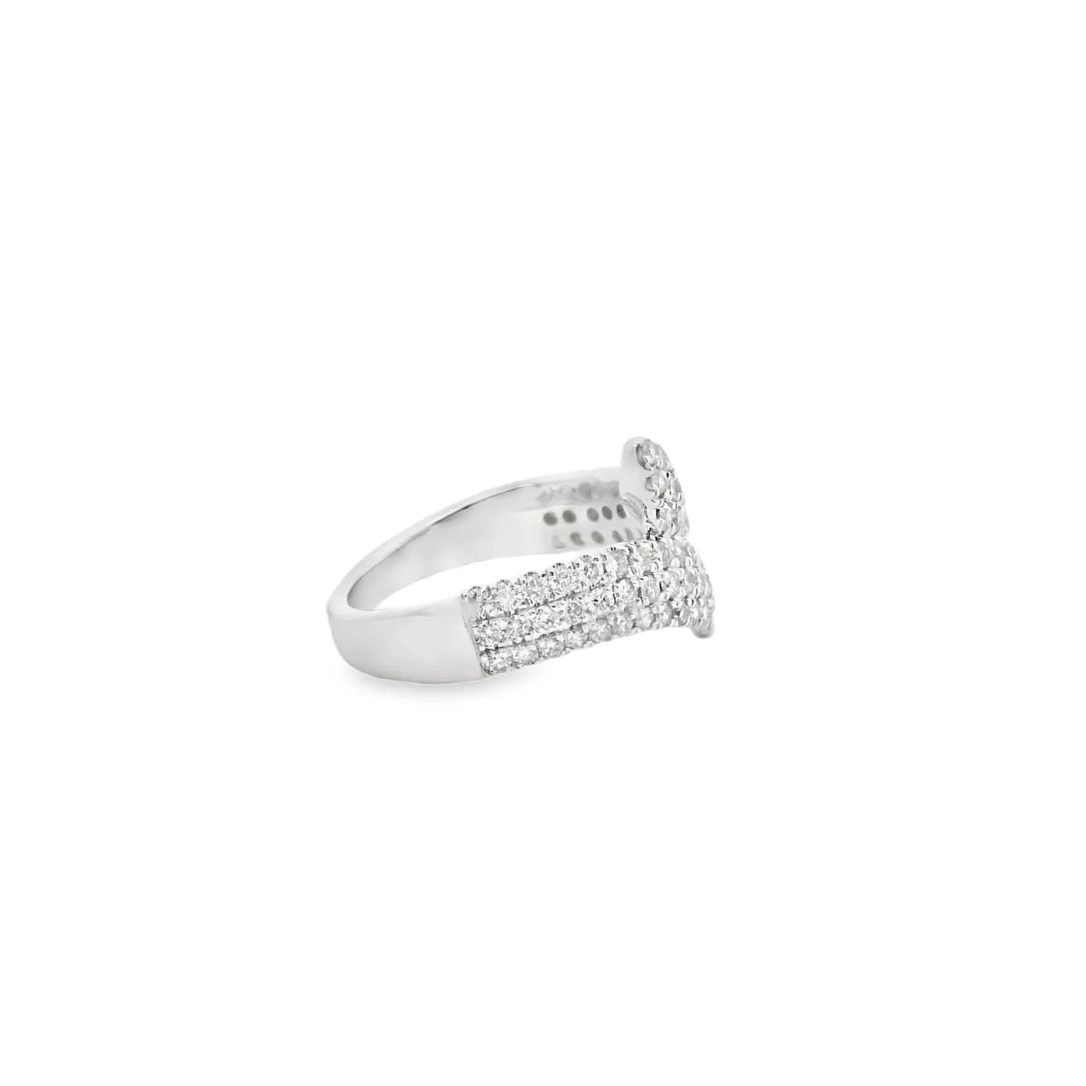 Diamond Pave Bypass Ring - Image 4