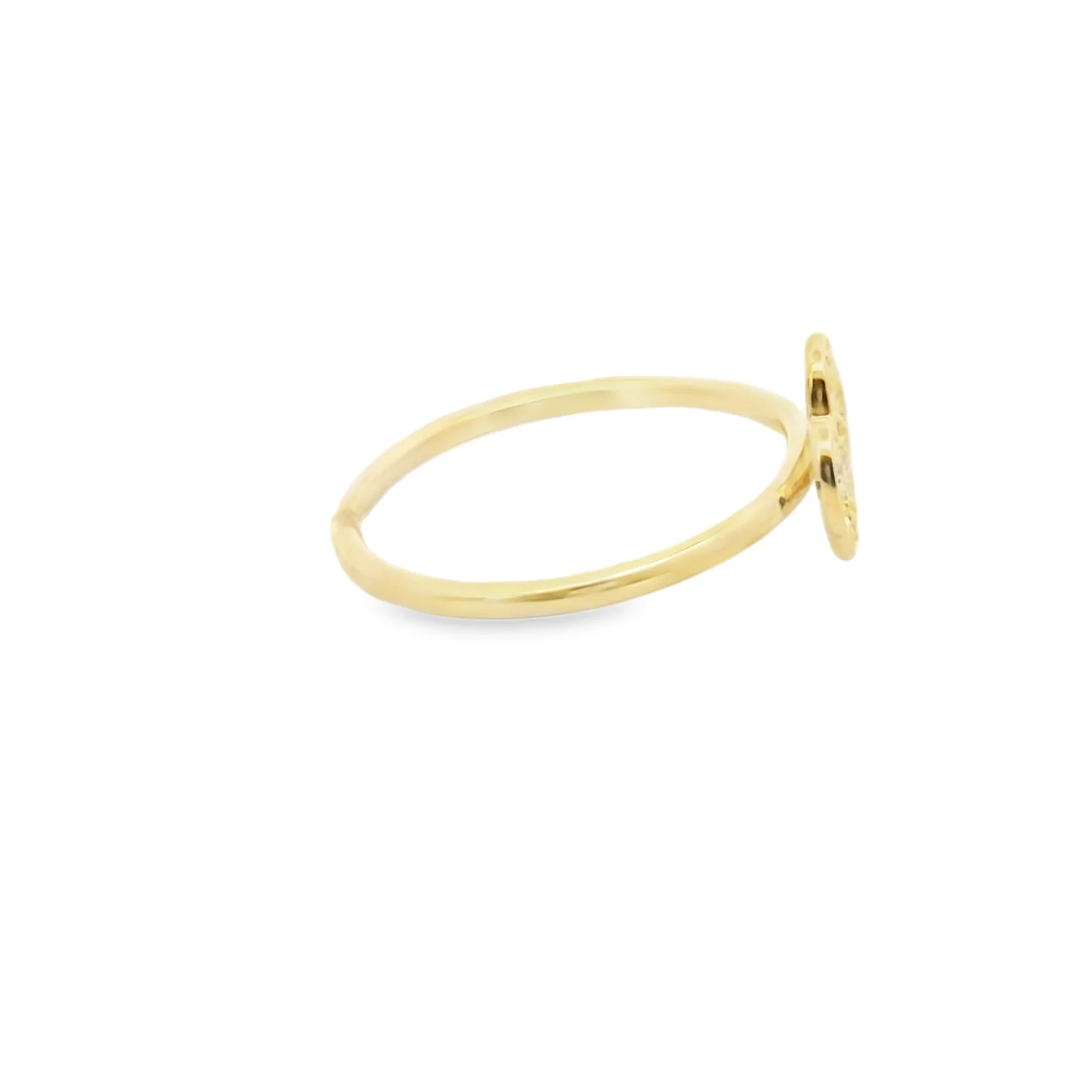 Diamond Pave Clover Ring - Image 4