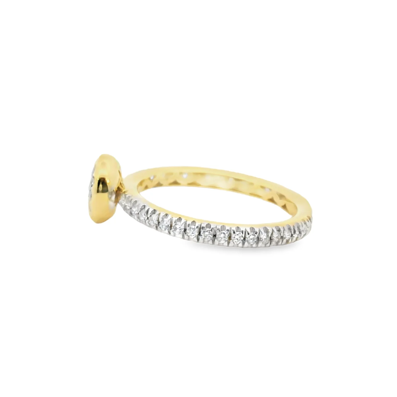 Diamond Pave Cluster Ring - Image 4