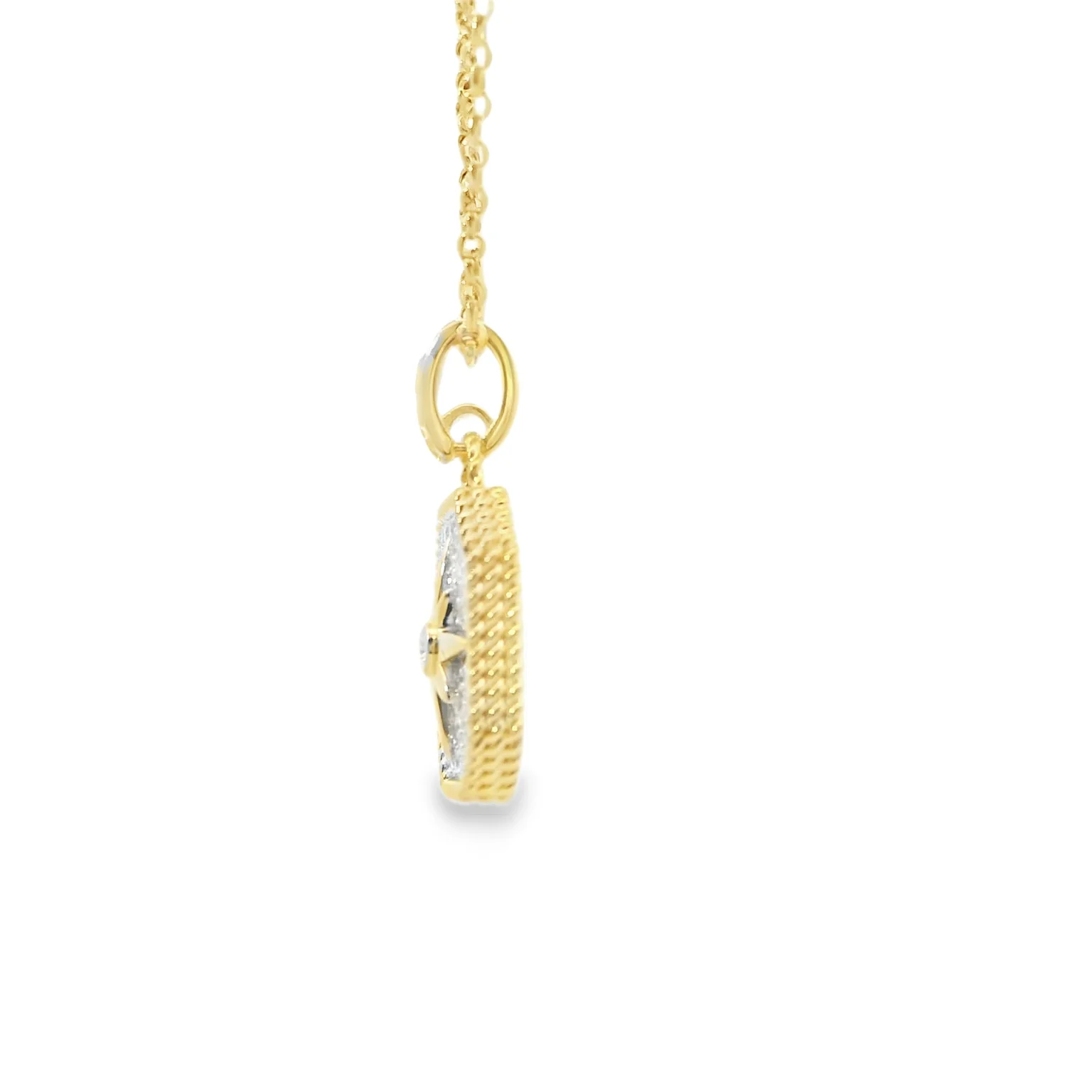 Diamond Pave Star Pendant - Image 2