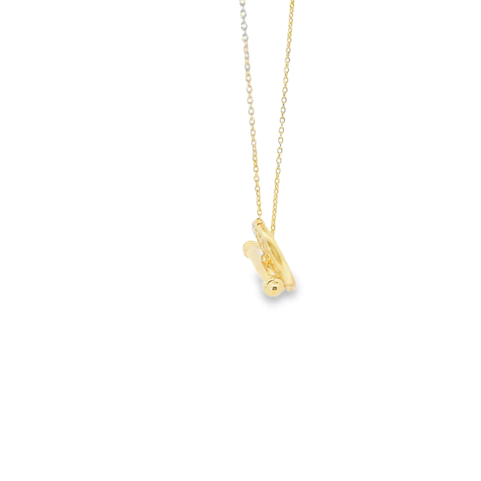 Diamond Pave Toggle Pendant - Image 2