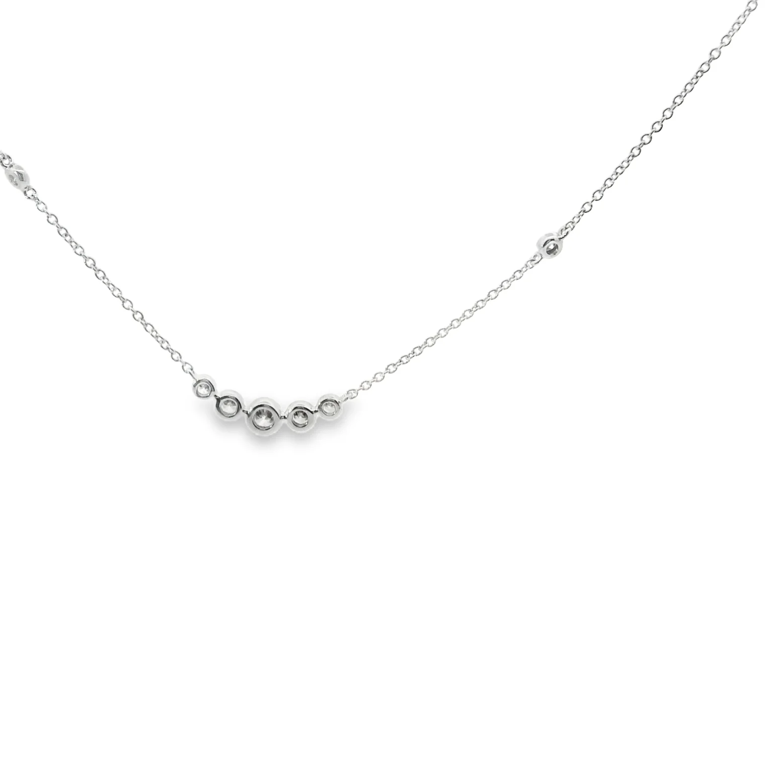 Diamond Smile Necklace - Image 3