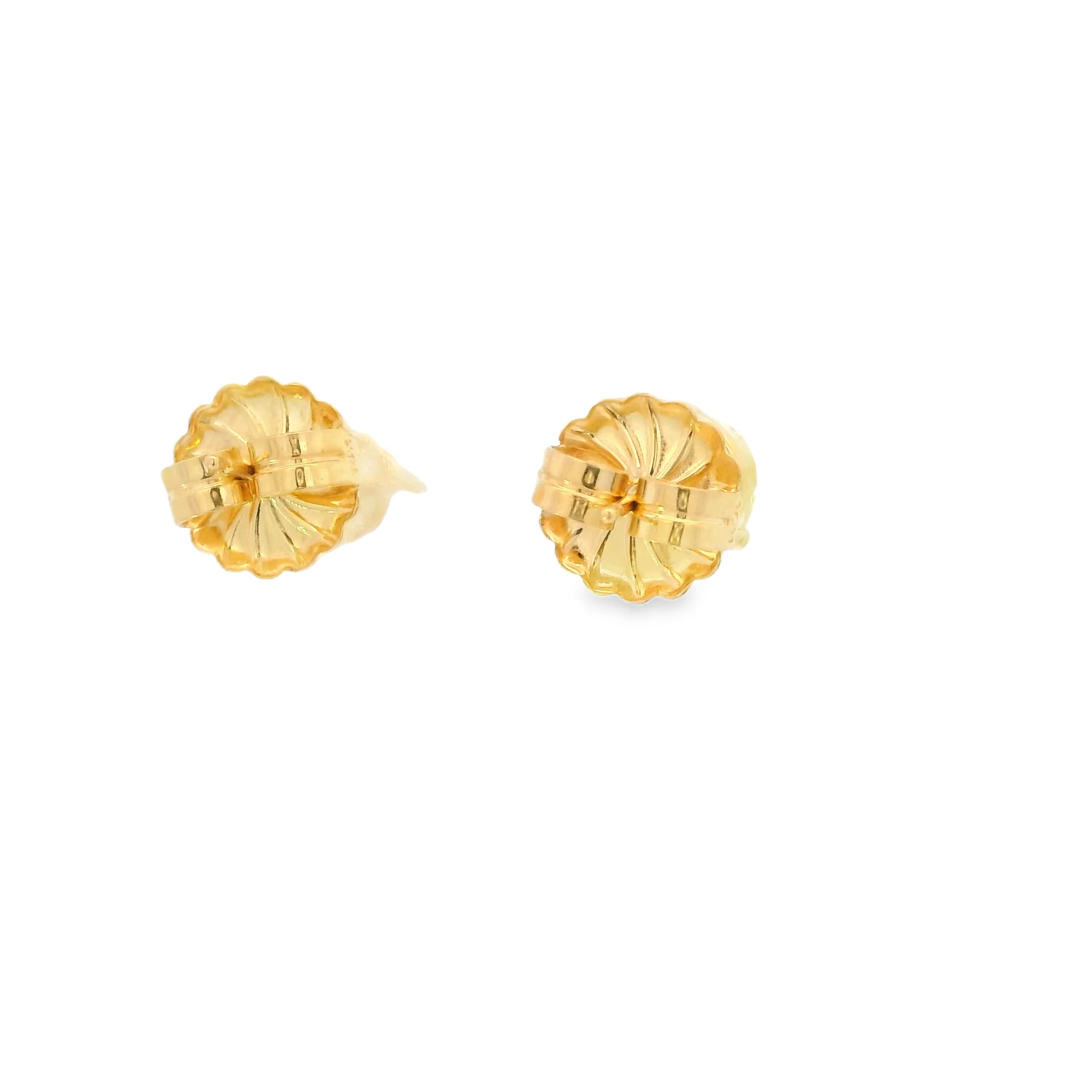 Diamond Solitaire Earrings - Image 4